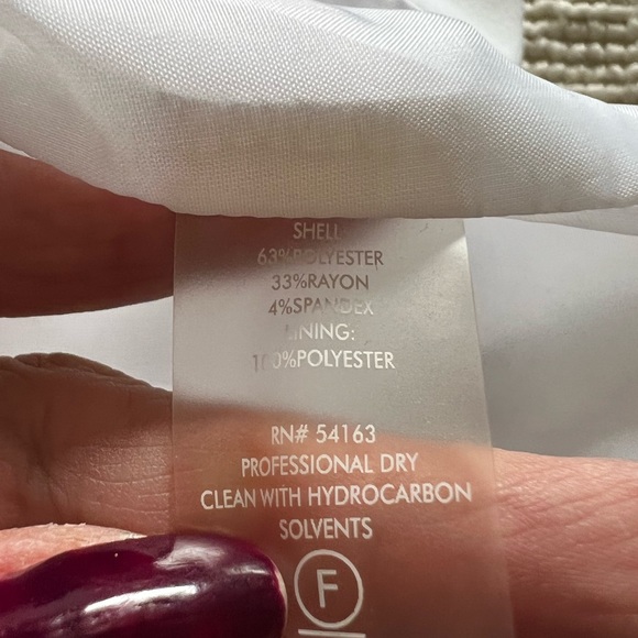 Designer Calvin Klein Color Block A-Line Midi Dress - Picture 3 of 10